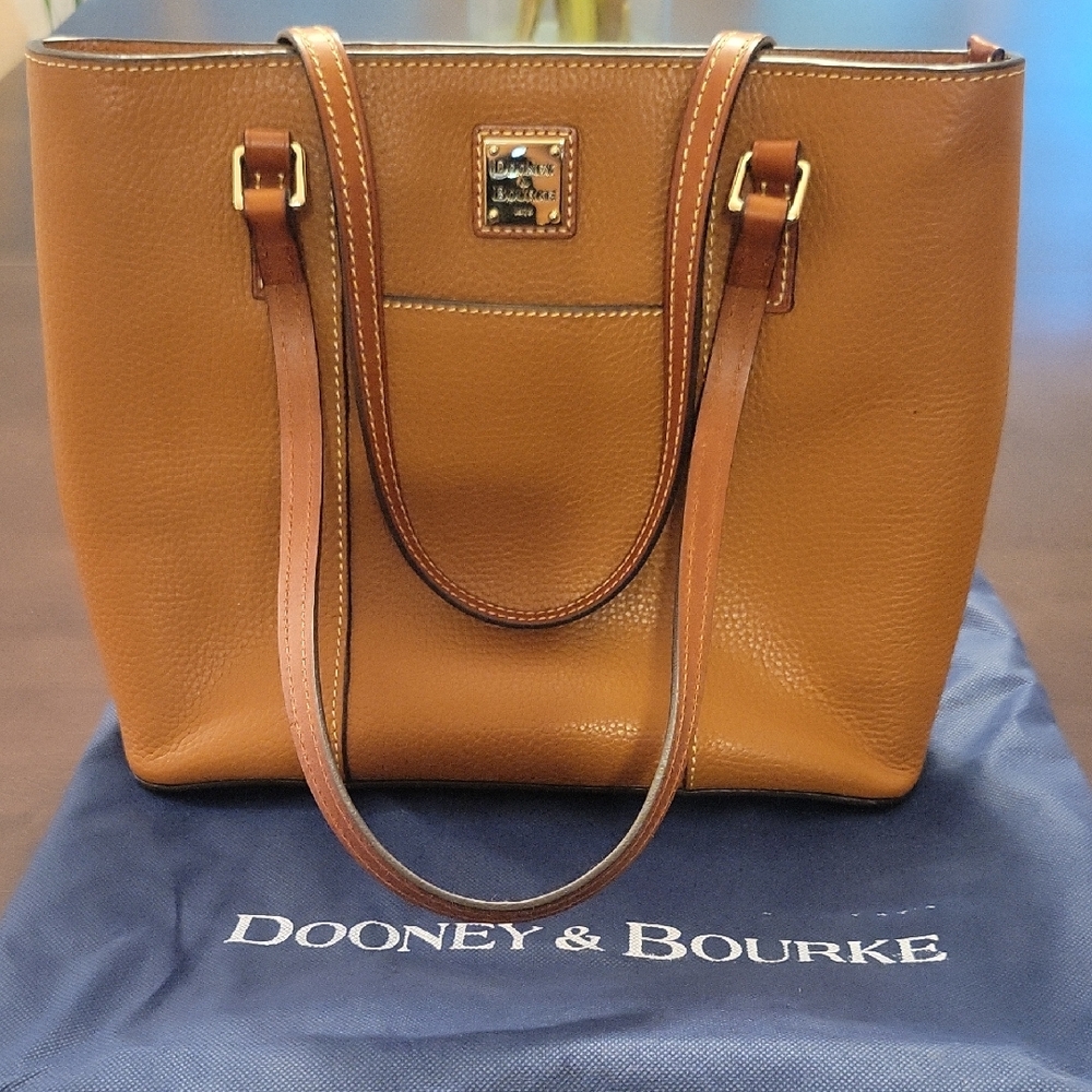 Dooney & Bourke Brown Leather Tote